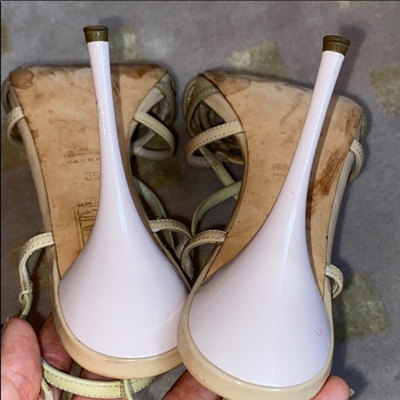 Strappy patent leather Miu Miu sandals - Picture 8 of 8